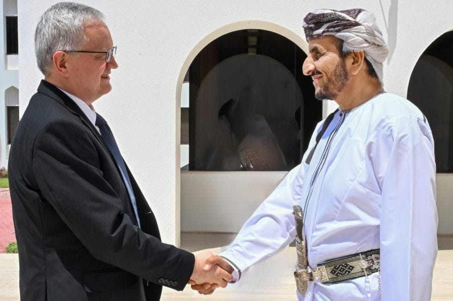 جلسة مشاورات سياسية في مسقط بين سلطنة عمان وروسيا الاتحادية