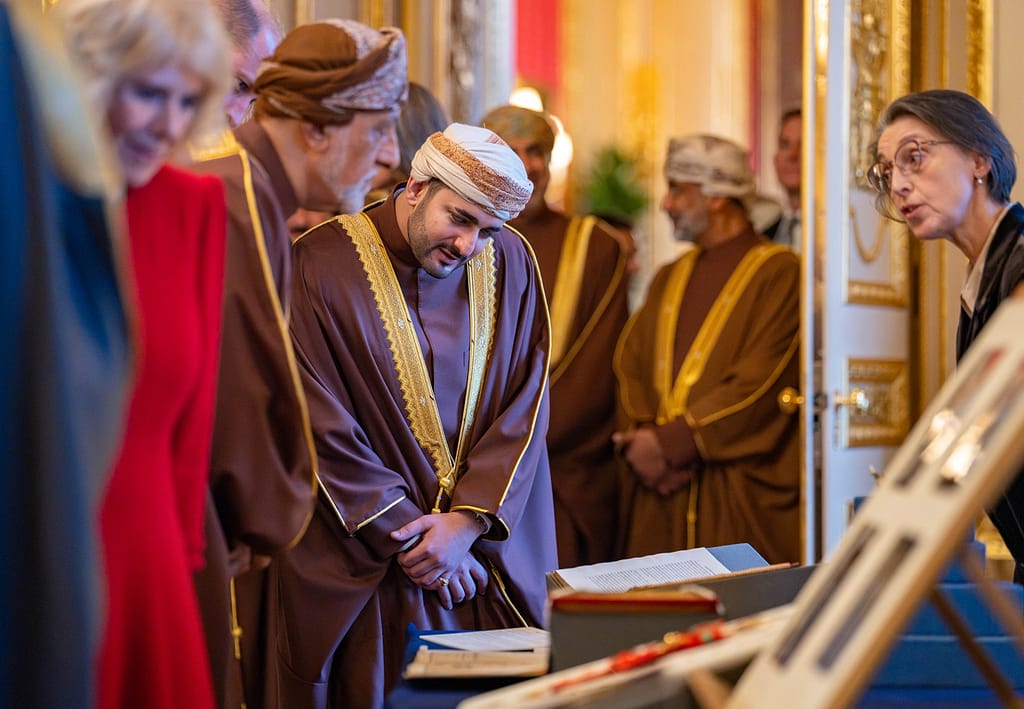 His Majesty tours Royal Collection Exhibition at Windsor Castle