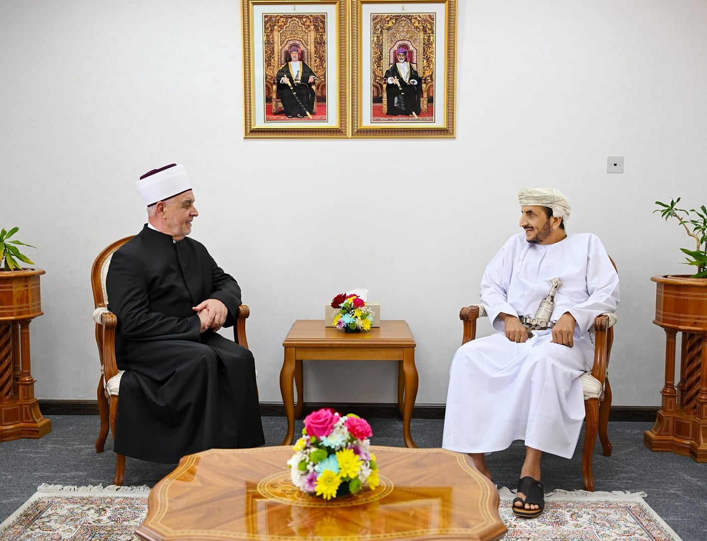 Political Undersecretary receives the Grand Mufti of Bosnia and Herzegovina