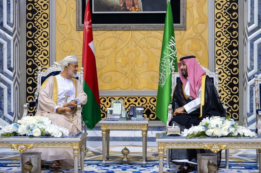 جلالة السلطان المعظم يقوم بزيارة أخوية خاصة للمملكة العربية السعودية