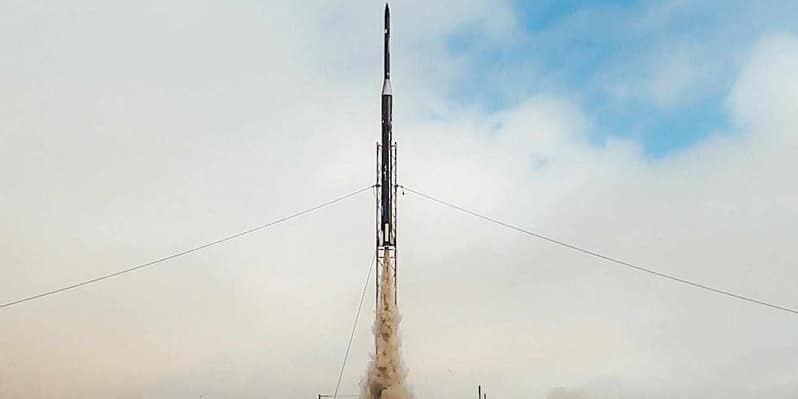 Duqm Etlaq Spaceport successful space rocket test launch
