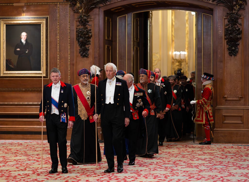 State Banquet for His Majesty at Windsor
