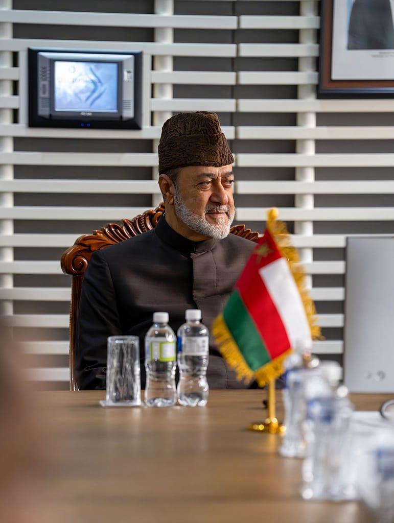 جلالة السلطان المعظم يزور مركز الألماس في بوتسوانا