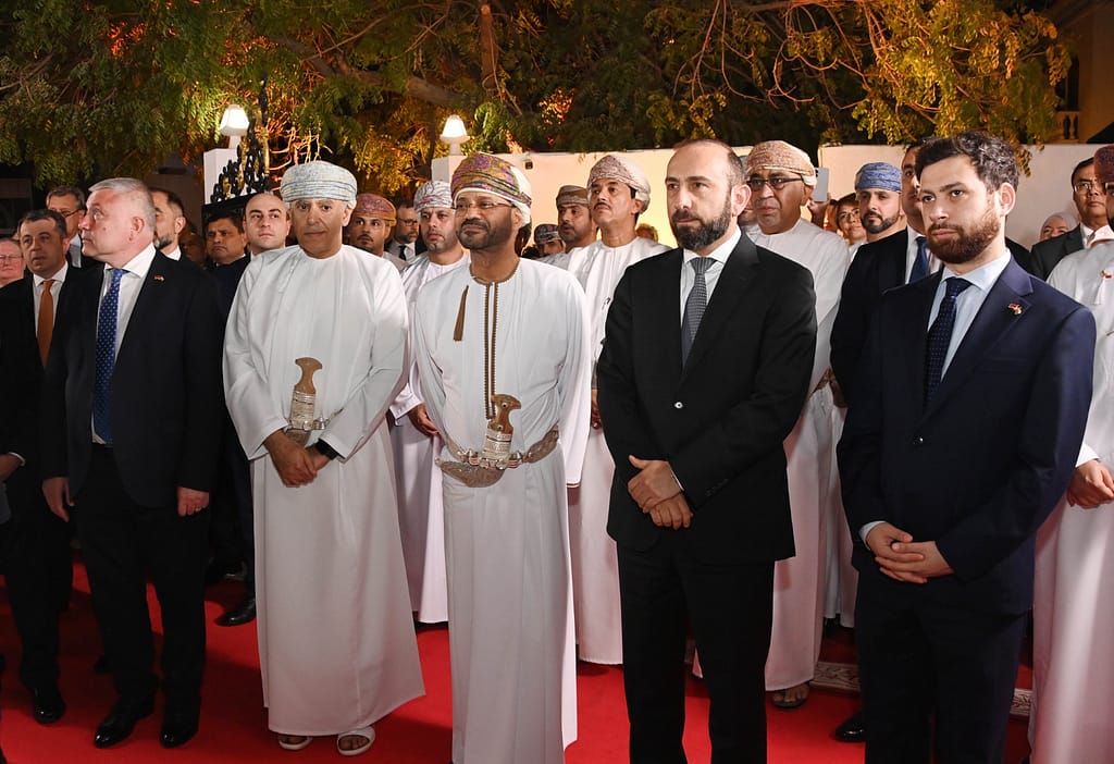Minister at opening ceremony of the Armenian embassy in Muscat