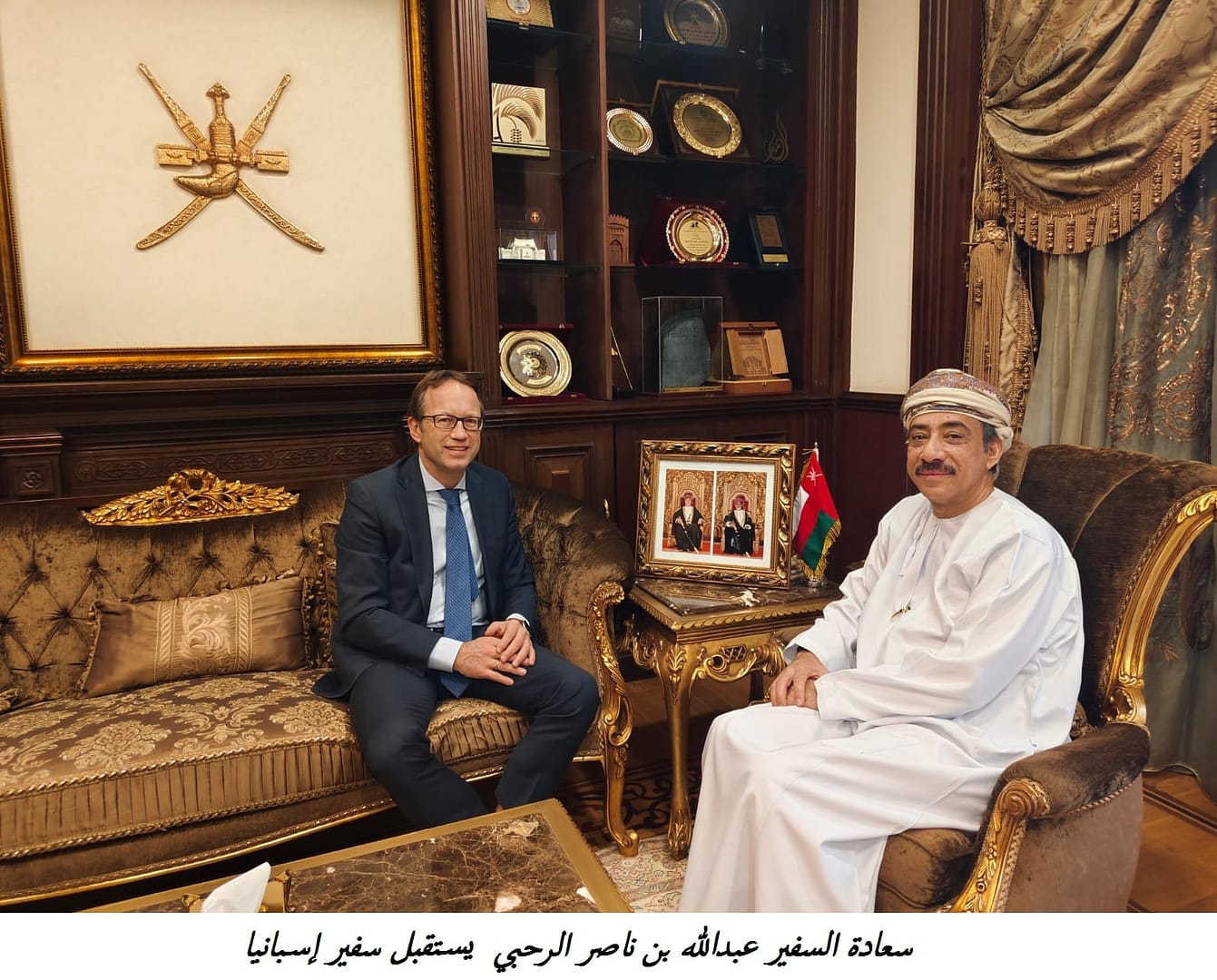 Egypt: The Ambassador receives Ambassadors of friendly countries