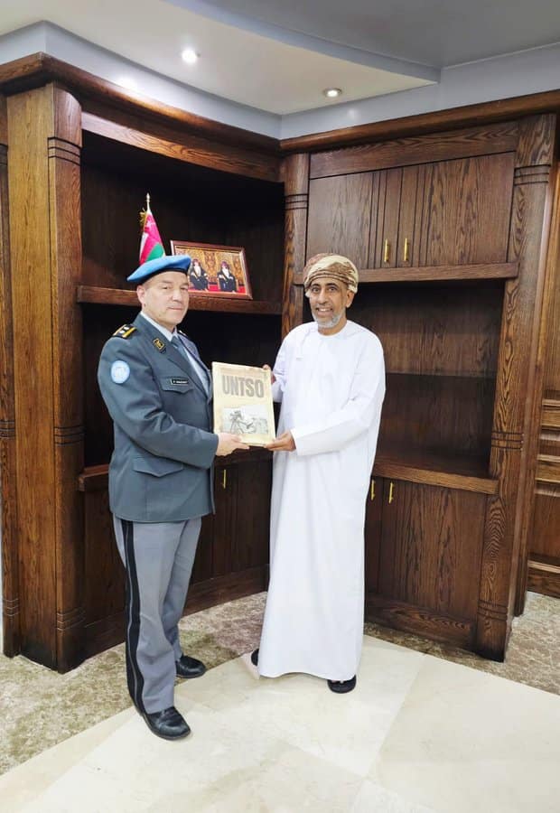 سوريا: استقبل السفير رئيس هيئة الأمم المتحدة لمراقبة الهدنة في مرتفعات الجولان