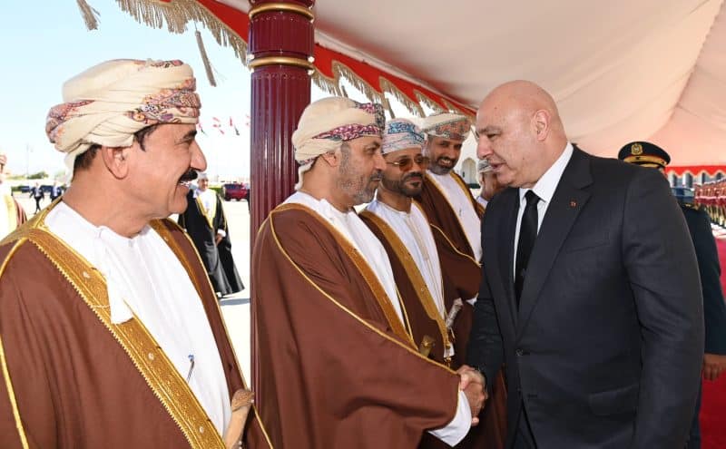 Lebanese President departs Oman