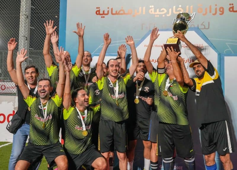 Foreign Ministry concludes the Ramadan Football League