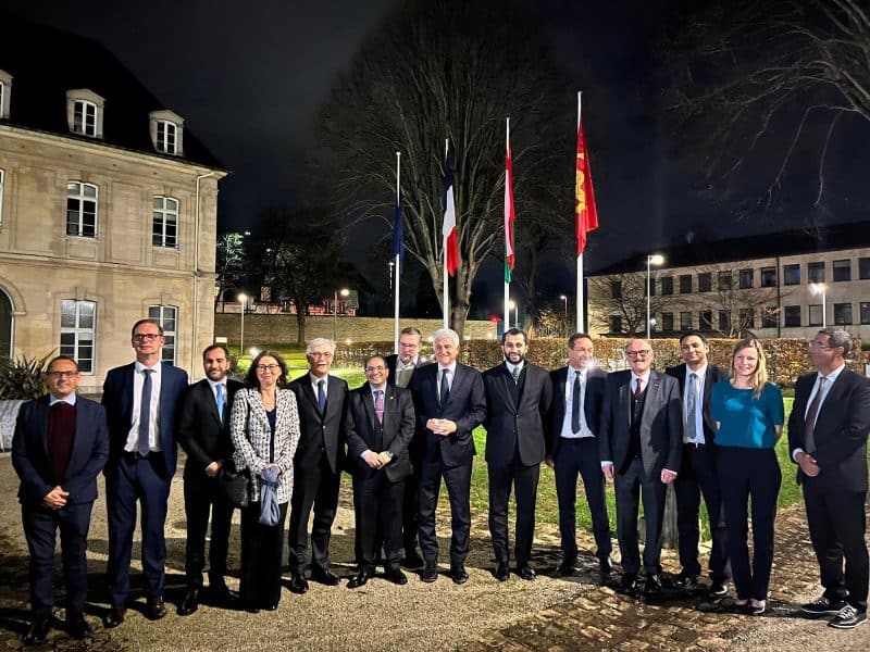 France: Omani Ambassador Meets Normandy Regional Council President