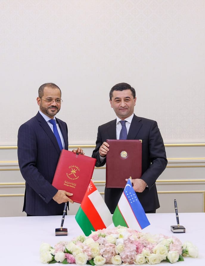 The Foreign Minister meets his Uzbek counterpart