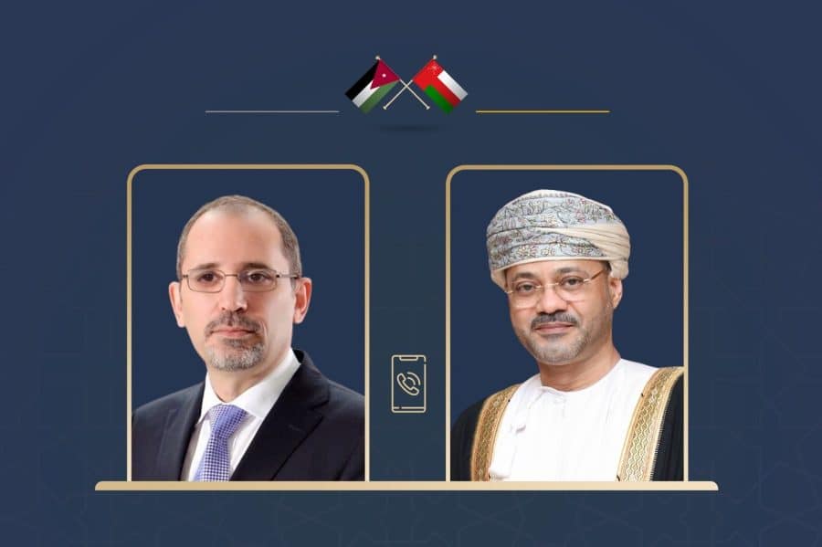 The Minister of Foreign Affairs receives a call from the Jordanian Deputy Prime Minister and Minister of Foreign Affairs and Expatriate Affairs