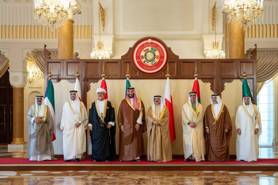 His Majesty at the 46th GCC Summit