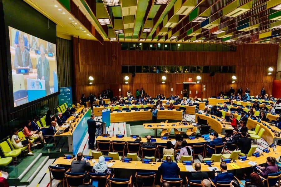 Oman at meeting marking the 10th anniversary of the Paris Climate Agreement