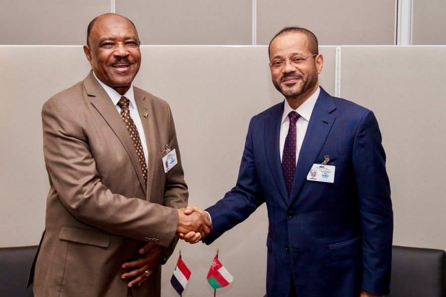 Minister meets Sudanese counterpart in New York