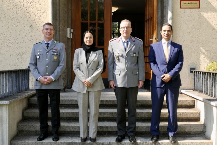 oman Ambassador meeting at Germany's Julius Leber Armed Forces
