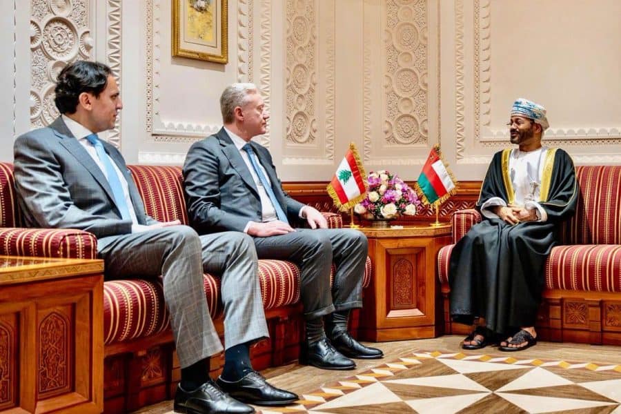 Minister meets Lebanese counterpart