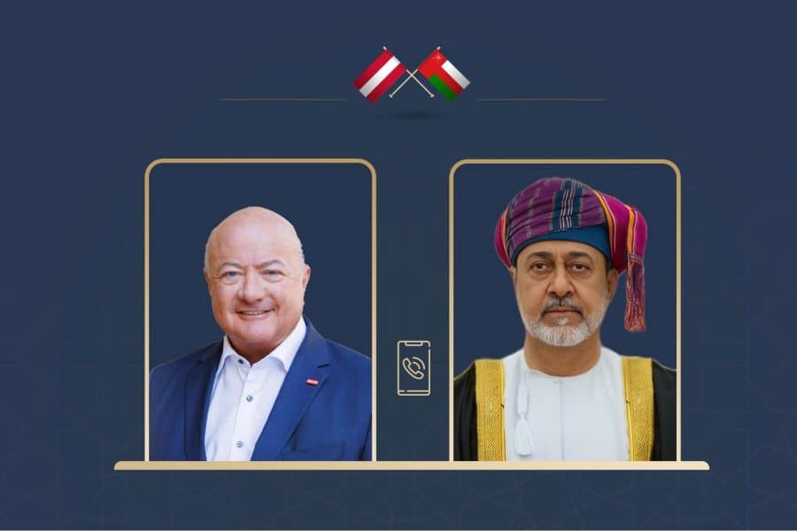 His Majesty receives phone call from Austrian Chancellor