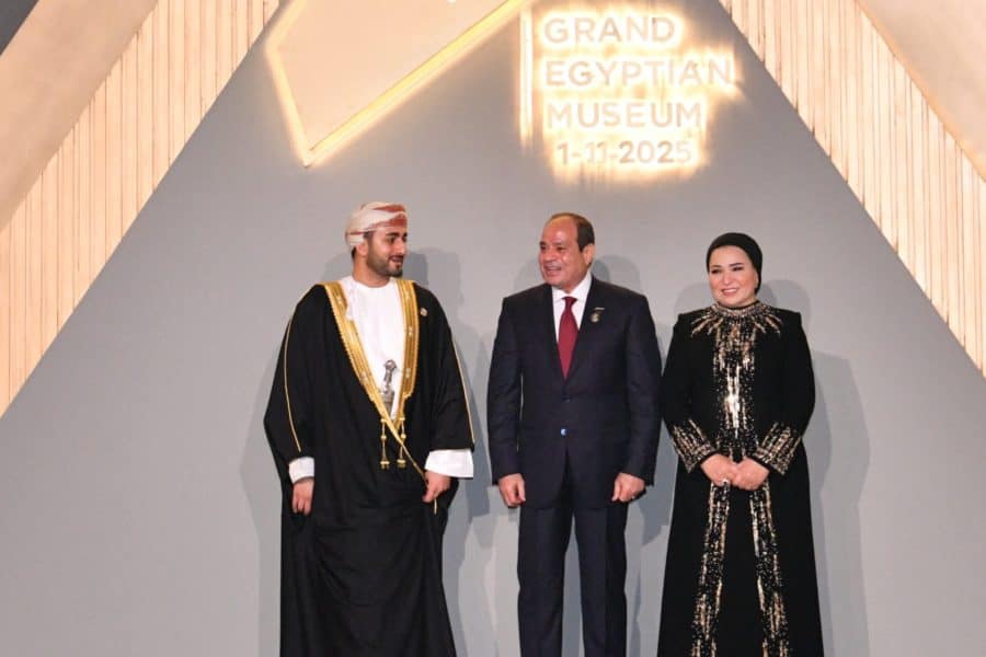 His Highness Sayyid Theyazin attends inauguration of Grand Egyptian Museum