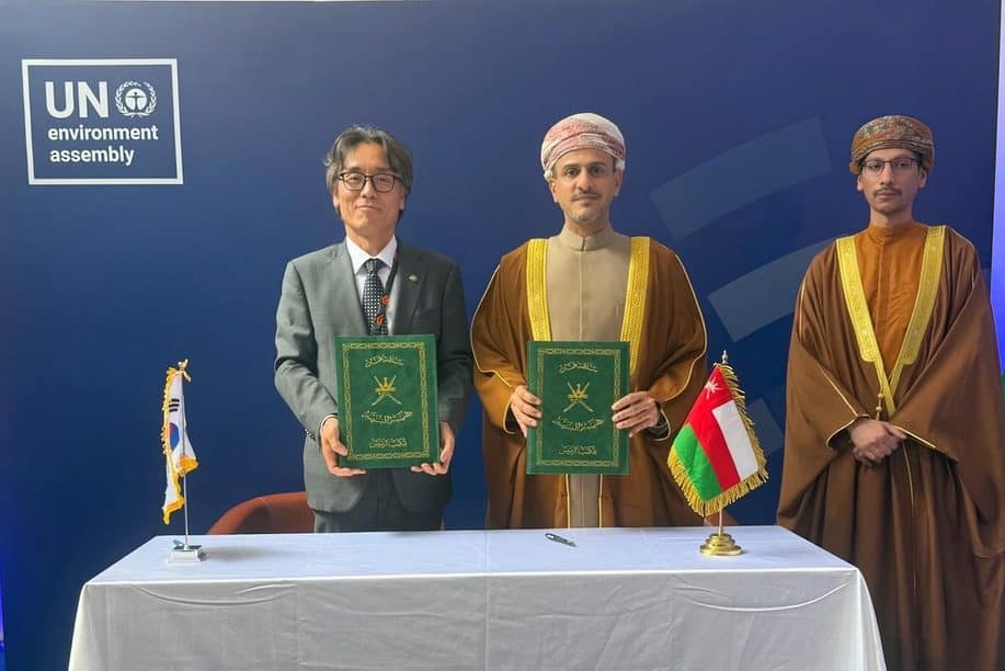 Kenya: Oman and the Republic of Korea sign an MoU on environmental cooperation