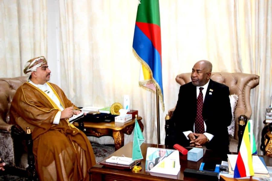 Comoros: President Meets Omani Ambassador