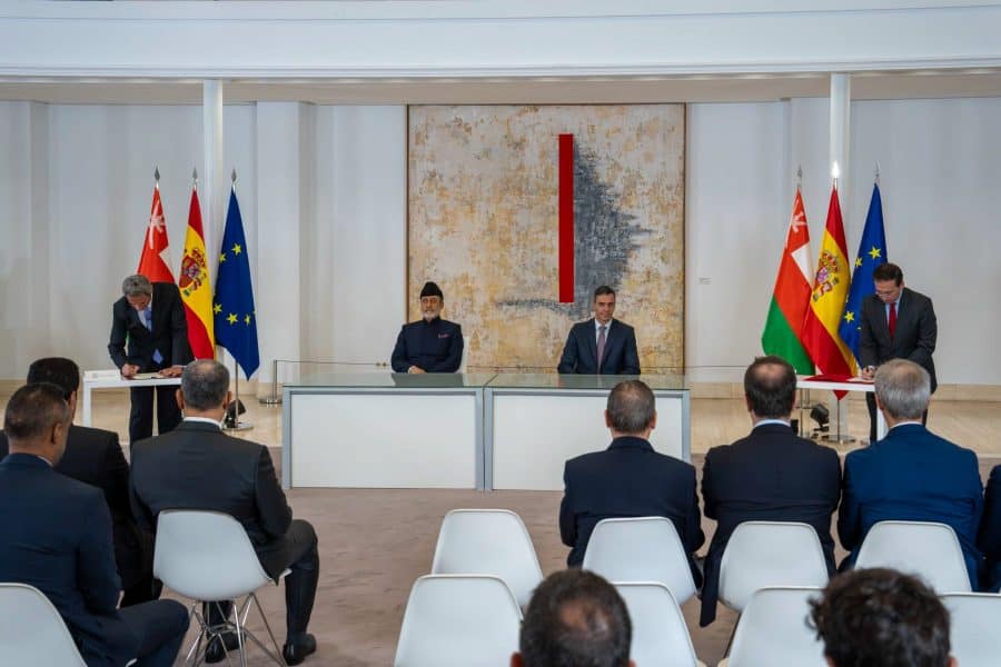 His Majesty and Spanish Prime Minister grace signing of agreement and six MoUs