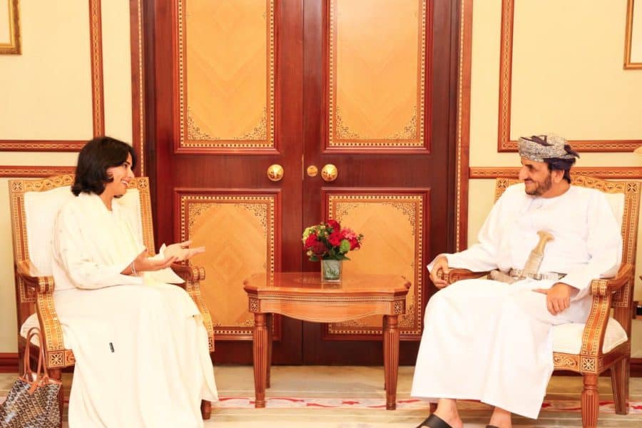 Political Undersecretary receives Director of Mubarak Al Khalifa Academy
