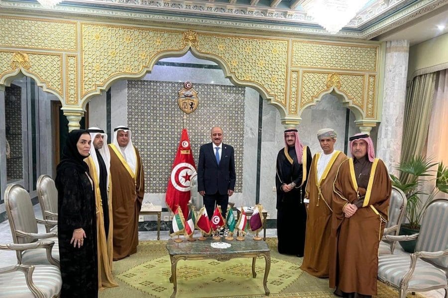 تونس: وزير الخارجية يستقبل سفراء دول مجلس التعاون