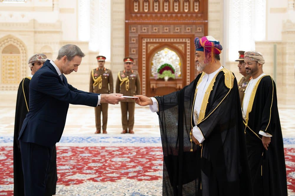 جلالة السُّلطان المعظّم يتقبّل أوراق اعتماد عددٍ من السفراء