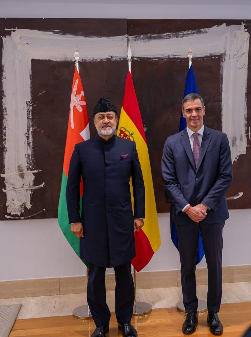 His Majesty hold talks with Spanish Prime Minister