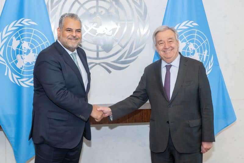 Oman's Permanent Representative to UN presents credentials