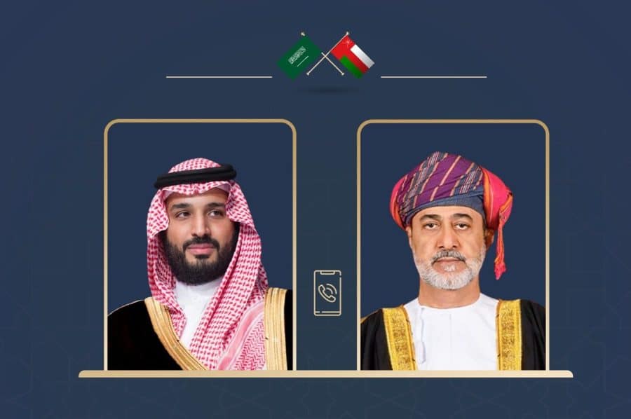 جلالةُ السُّلطان يتلقّى اتصالًا هاتفيًّا من الأمير محمد بن سلمان