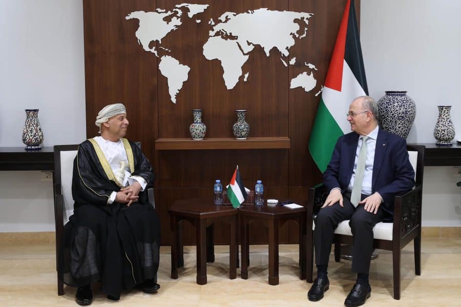 Palestine: Head of Mission Presents Copy of Credentials