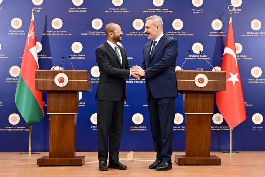 Minister and his Turkish counterpart hold joint press conference in Ankara