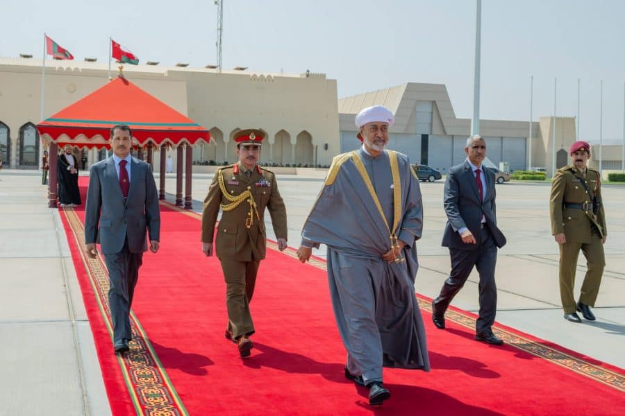 His Majesty departs for Belarus