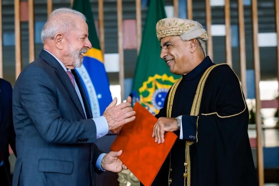 Brazilian President receives credentials of Oman’s Ambassador