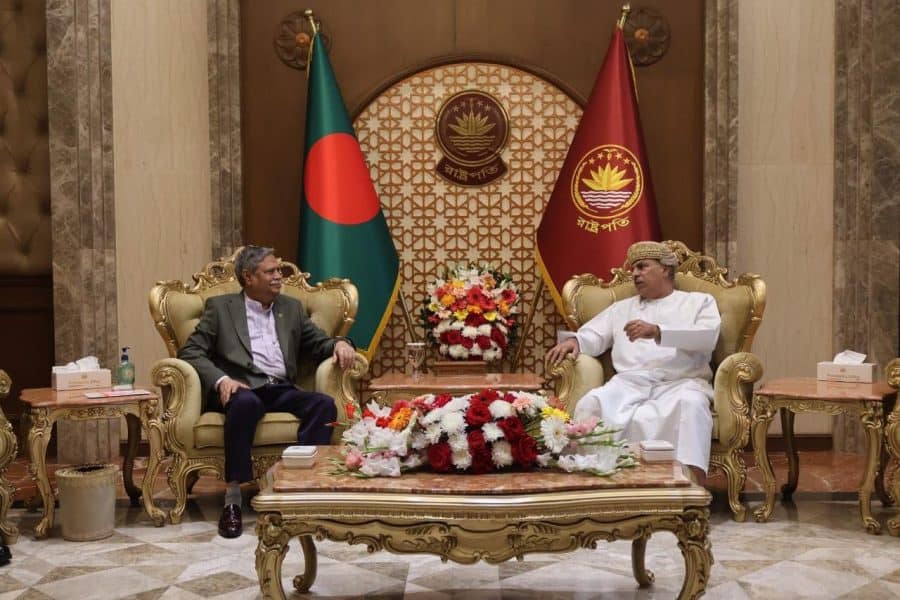 Bangladesh: Ambassador bids farewell to President of Bangladesh at end of tenure