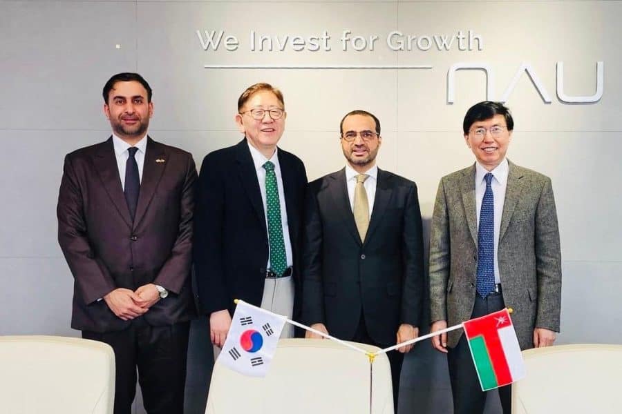 كوريا الجنوبية: السفير يجتمع مع الرئيس التنفيذي لشركة NAU IB لتعزيز التعاون