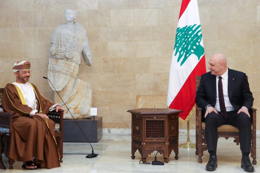 Lebanese President receives Prime Minister