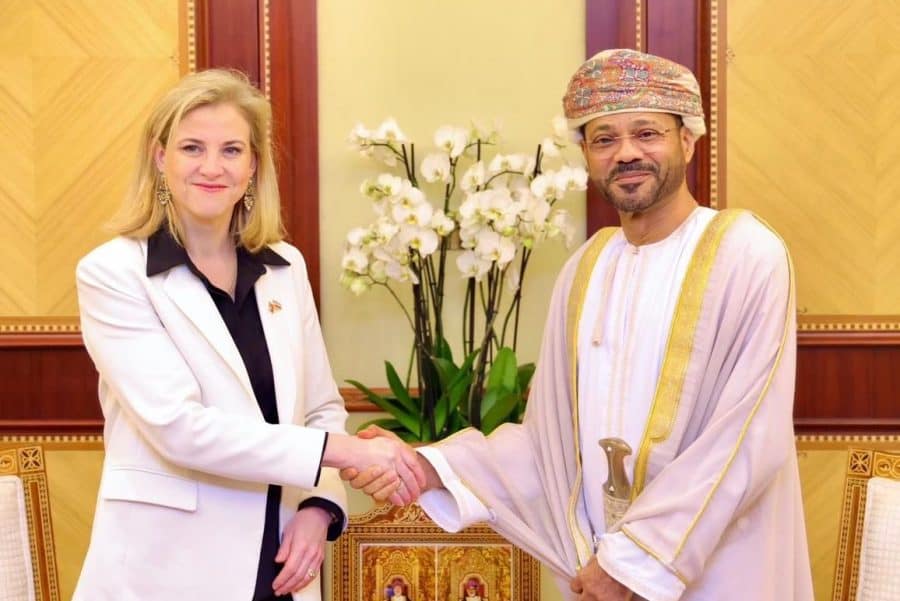 Minister discusses co-operation with Austria’s Minister for European Affairs