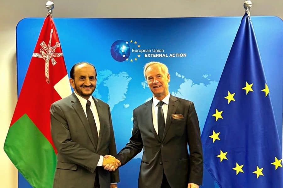 Political Undersecretary meets EU deputy Secretary-General for political affairs
