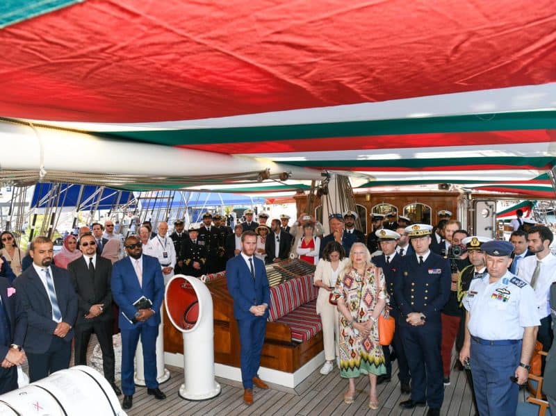 France: Shabab Oman II wins award at Sailing Festival