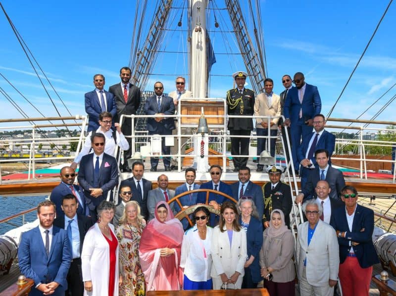 France: Shabab Oman II wins award at Sailing Festival