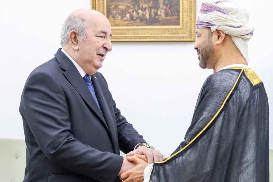 Sayyid Badr meets Algerian President