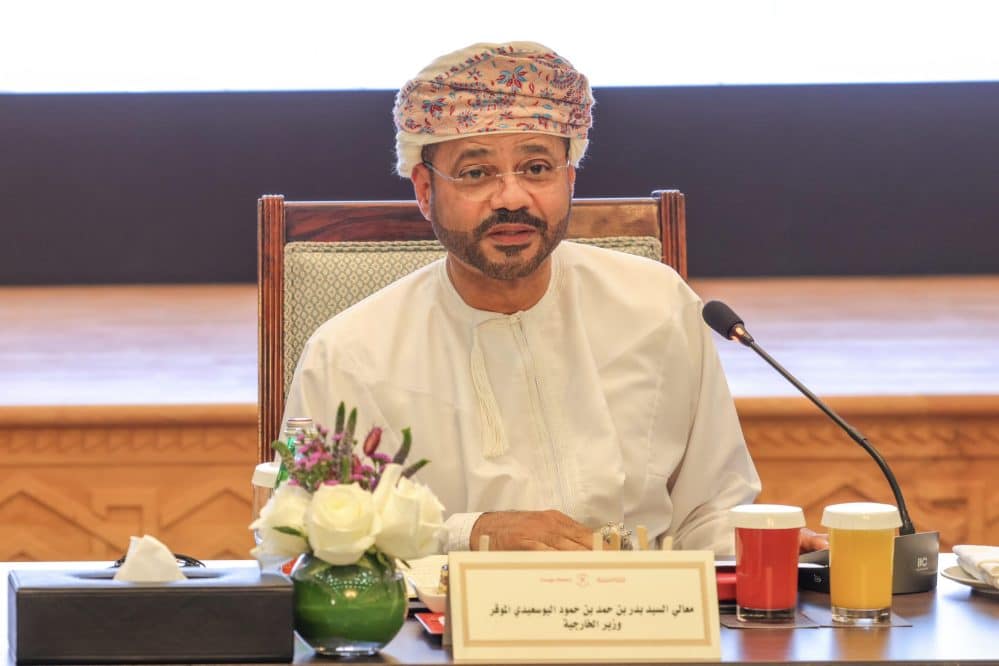 Foreign Minister meets with Ambassadors and Heads of Missions to Oman