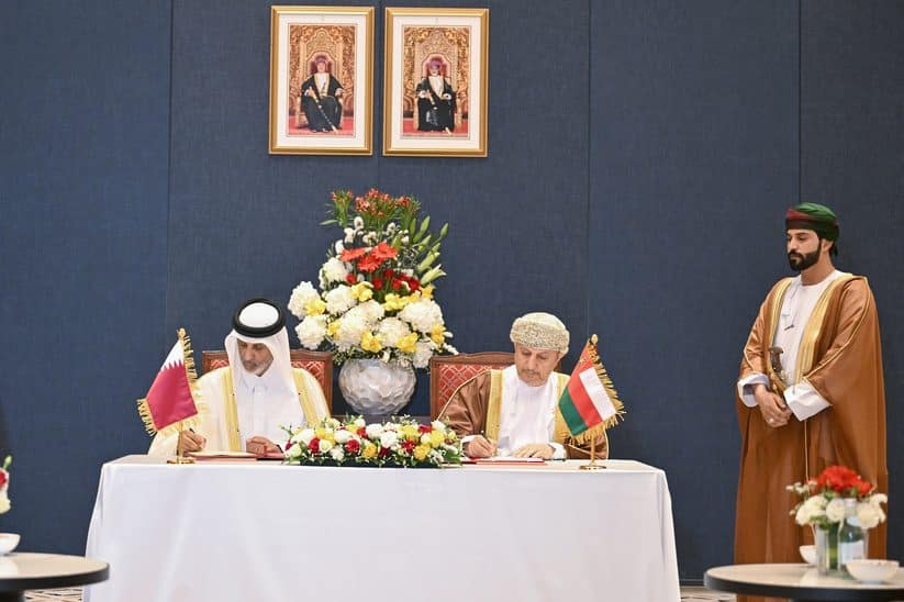 Oman and Qatar sign diplomatic agreements