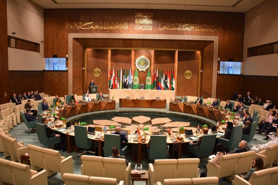 Egypt: Ambassador at Arab League meeting with Lebanese Prime Minister