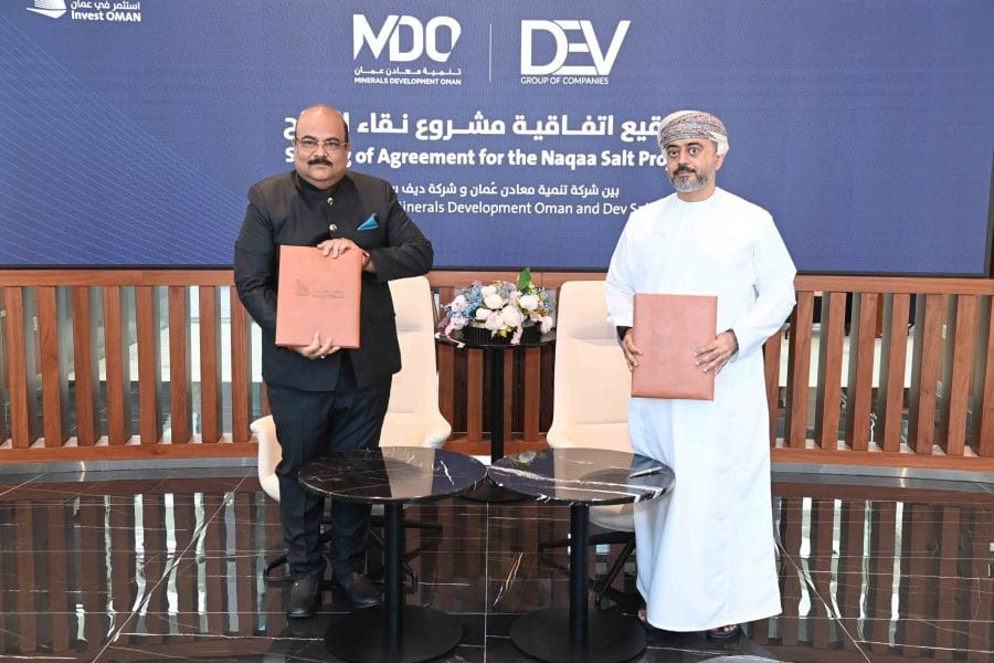 Oman signs OMR 13.4 Million deal to launch industrial salt production