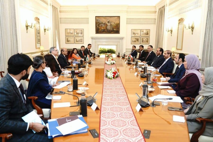 Meeting of Oman India Strategic Consultation Team
