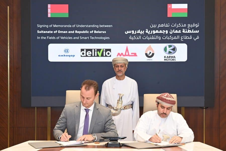 Oman and Belarus sign industrial and commercial agreements