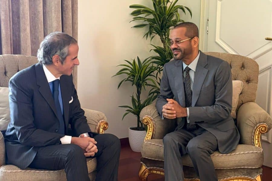 Minister meets IAEA Director General